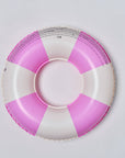 Mini Pool Ring Pool Party Magenta Stripe