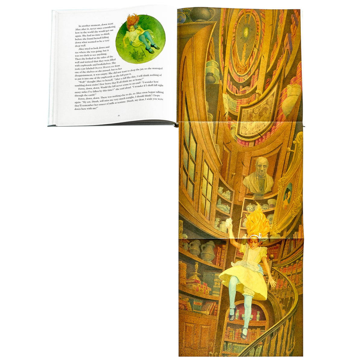 Alice's Adventures in Wonderland Leather-Bound