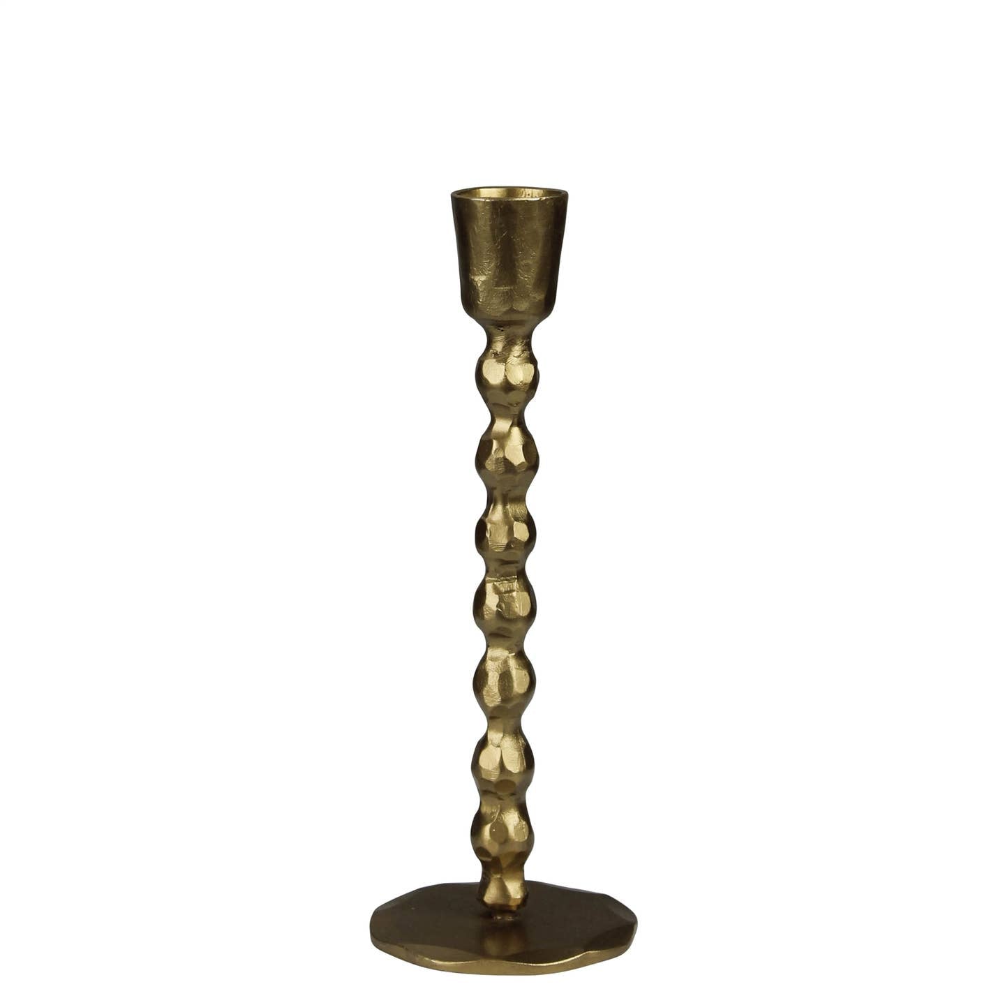 HomArt Talega Beaded Stem Taper Candle Holder - Thumbnail 2