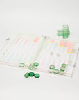 Ombre Lucite Backgammon Sherbert