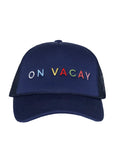 Sunshine Tienda Navy On Vacay Trucker Hat