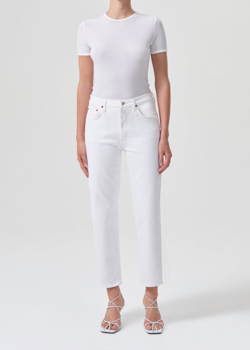 AGOLDE Kye Mid-Rise Straight Crop